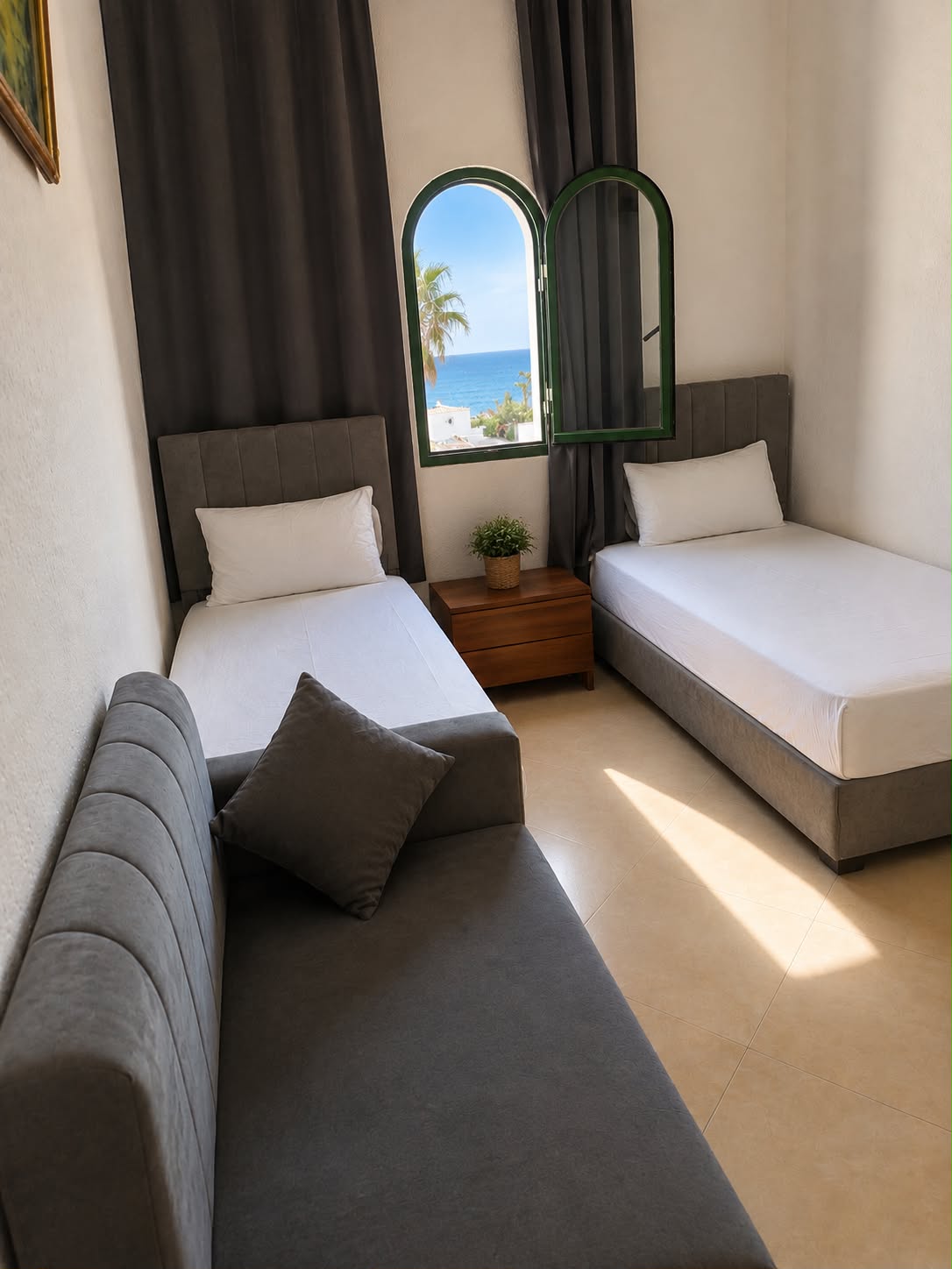 Luxe & Sérénité à Bahia Smir – Vue Mer, Plage Directe & Proche Banyan Tree — photo
