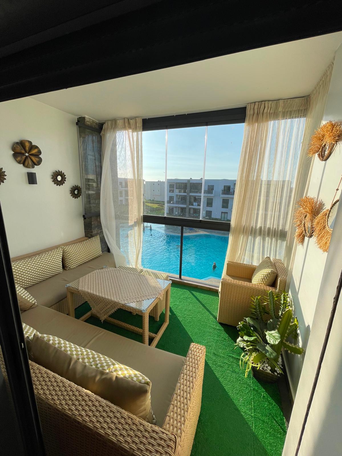Appartement de Standing– Résidence Bleu Dalia (Proche Ola Blanca), Vue Piscine & Toboggans, Plage à 5 min à Pied — photo