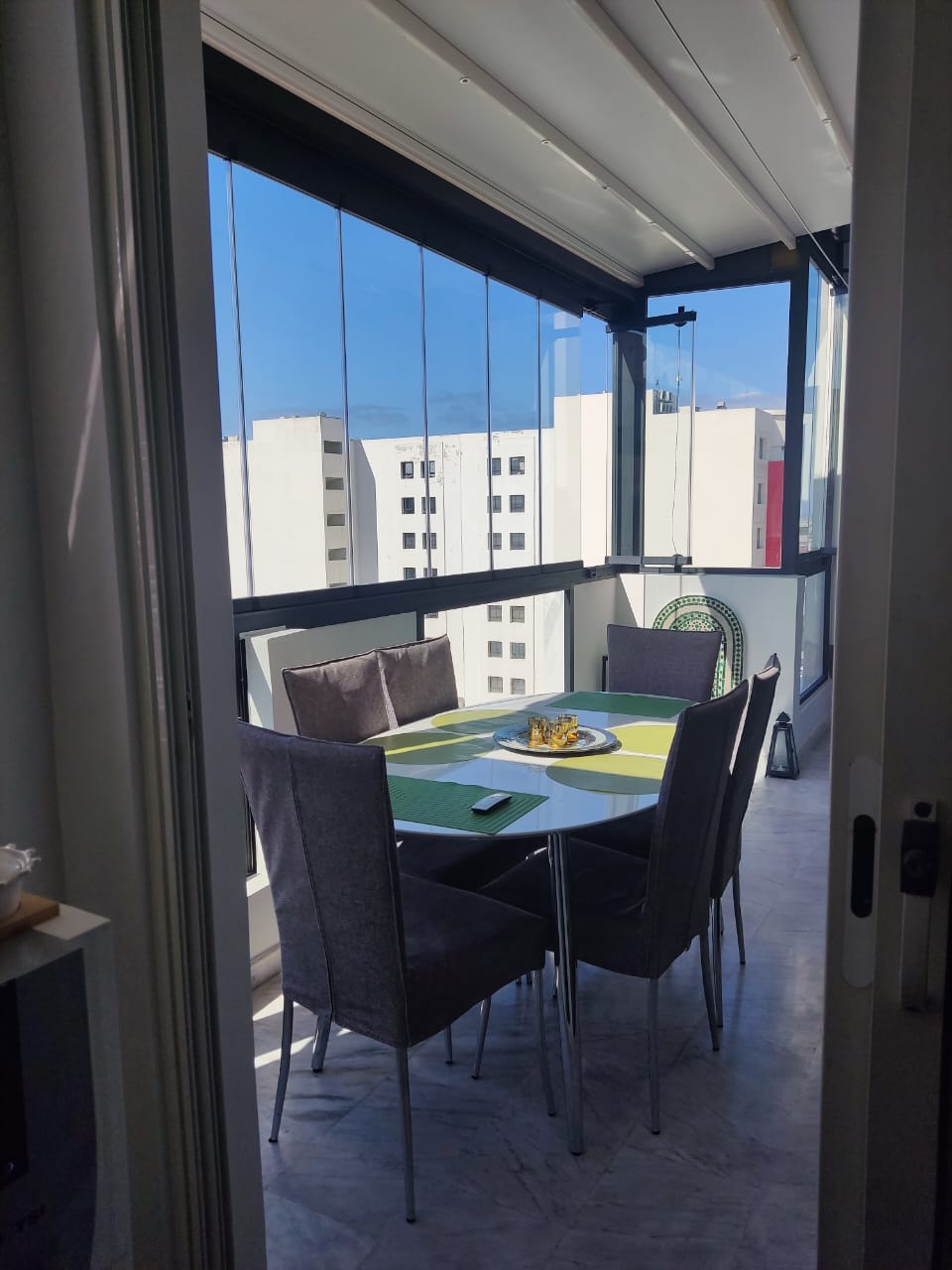 Chic 3Ch Terrasse & Vue | Tram Résistance Casa — Casablanca, Maroc