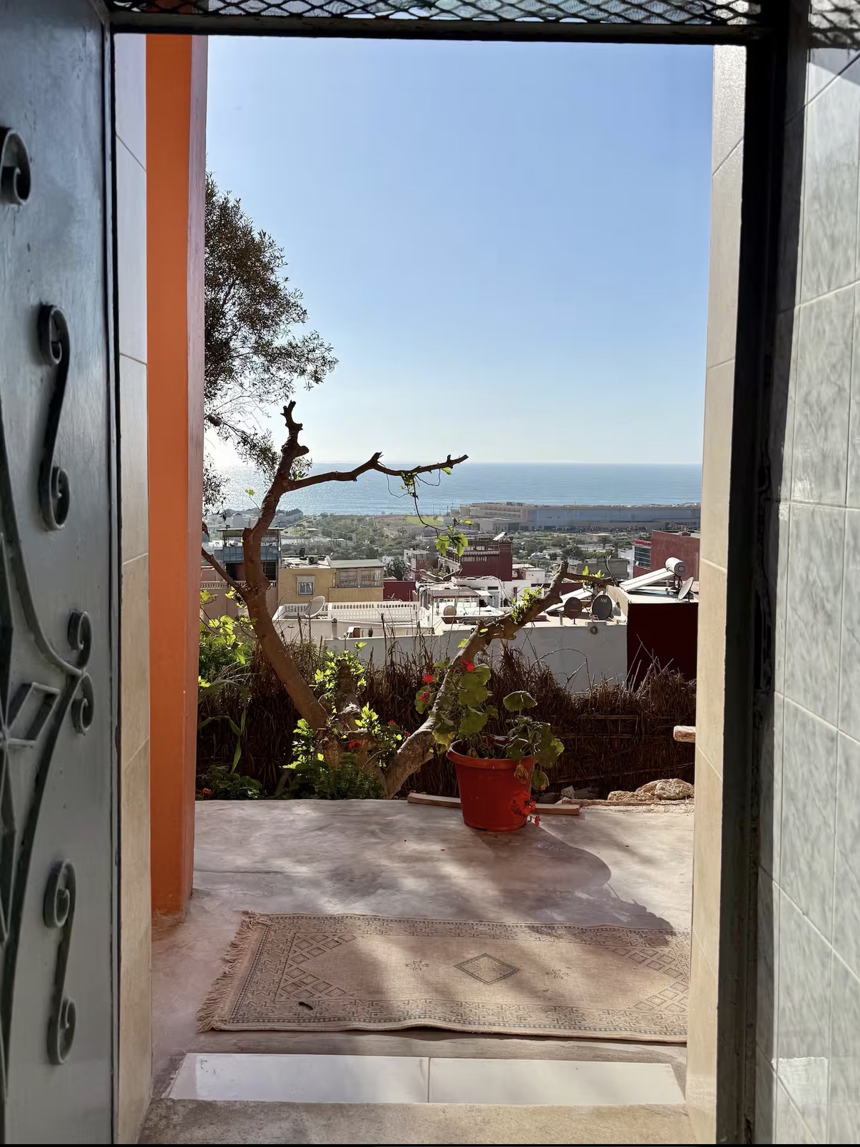 Maison Marocaine Authentique Avec Jardin et Vue Sur la Mer — Tamraght, Maroc
