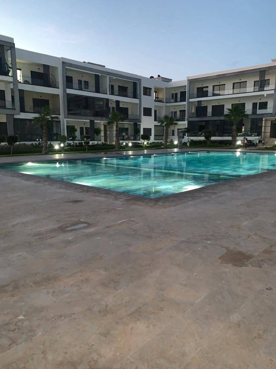 Front de Mer Superbe 1er Étage avec 2 Terrasses (Vue Mer Directe & Vue Piscine) – Résidence Aimen Beach Mansouria — photo