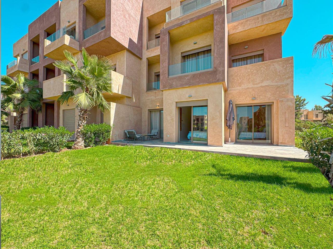 Appartement à prestigia Marrakech au rez de chaussez vue picine — photo