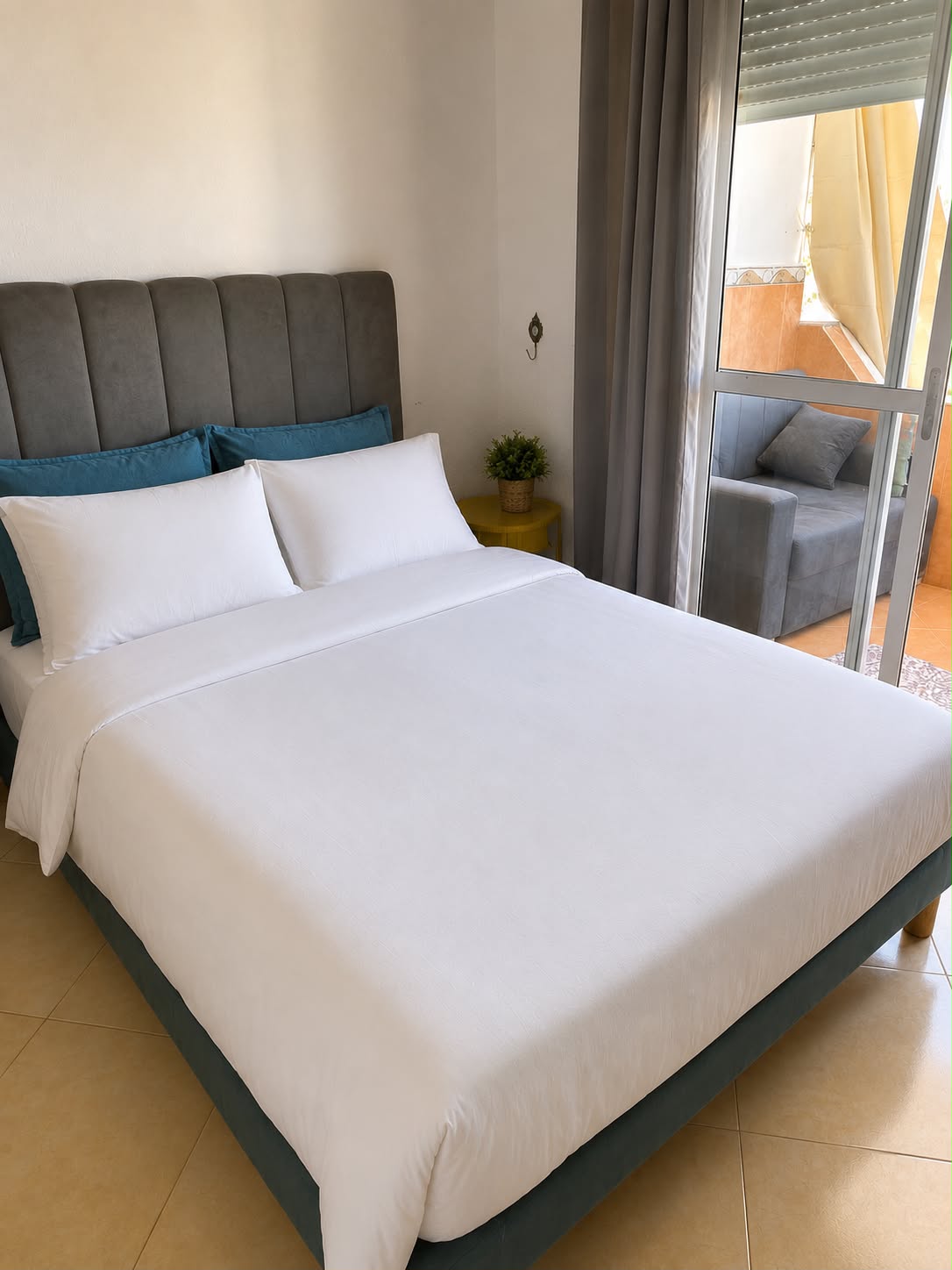 Luxe & Sérénité à Bahia Smir – Vue Mer, Plage Directe & Proche Banyan Tree — photo