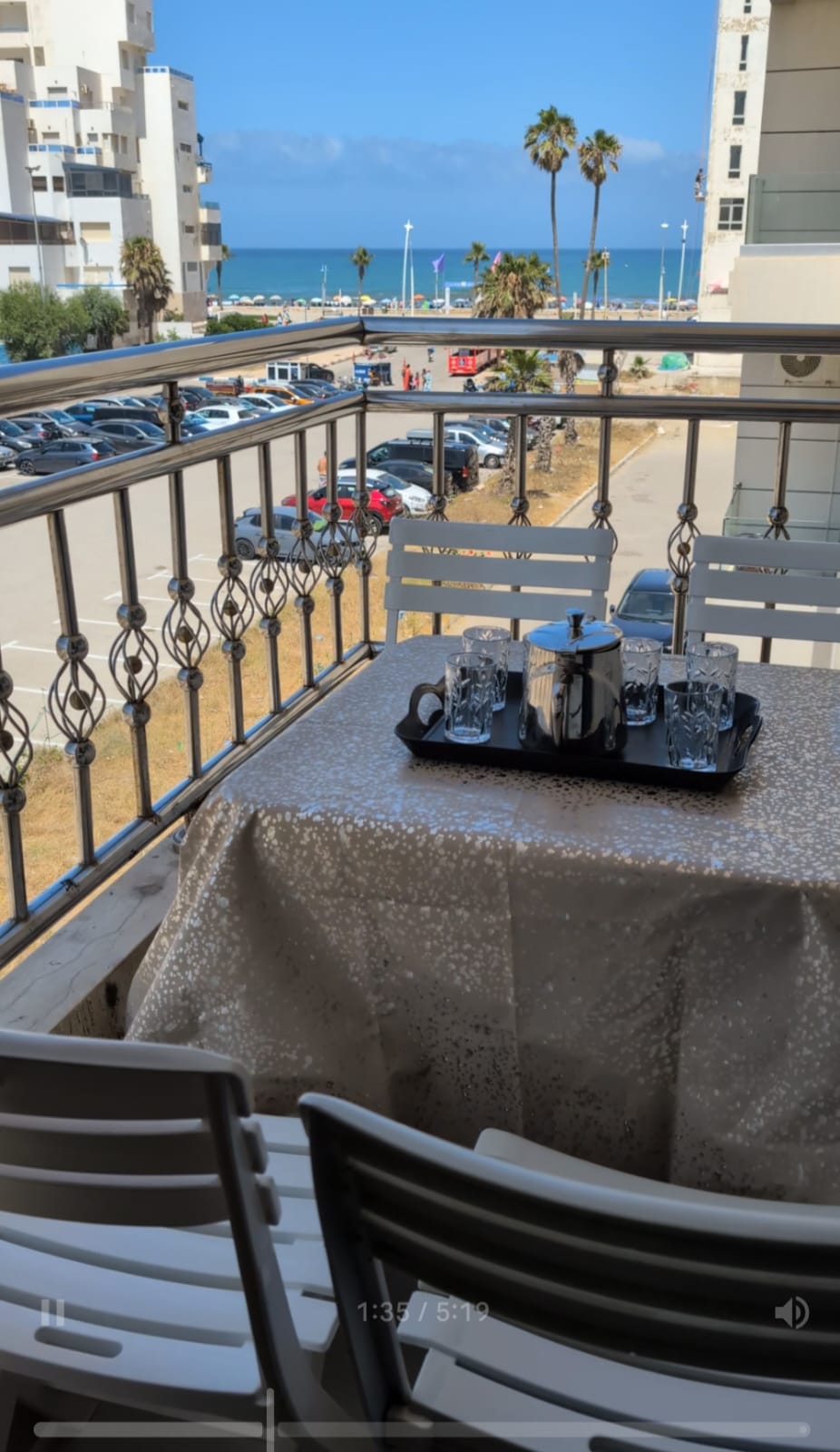Bel appartement en front de mer à Martil — Martil, Maroc