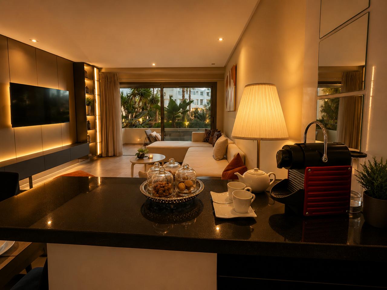 Suite Luxury Rock Island – Studio RDC Pieds dans l'Eau avec Vue Dégagée — photo